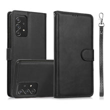 Load image into Gallery viewer, Calf Texture 2 in 1 Detachable Magnetic Back Cover Horizontal Flip Leather Case with Holder &amp; Card Slots &amp; Wallet &amp; Photo Frame, For Samsung Galaxy A51 5G, For Samsung Galaxy A52 5G / 4G, For Samsung Galaxy A70, For Samsung Galaxy A71                  ...