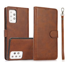 Load image into Gallery viewer, Calf Texture 2 in 1 Detachable Magnetic Back Cover Horizontal Flip Leather Case with Holder &amp; Card Slots &amp; Wallet &amp; Photo Frame, For Samsung Galaxy A51 5G, For Samsung Galaxy A52 5G / 4G, For Samsung Galaxy A70, For Samsung Galaxy A71                  ...