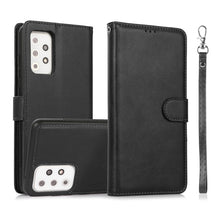 Load image into Gallery viewer, Calf Texture 2 in 1 Detachable Magnetic Back Cover Horizontal Flip Leather Case with Holder &amp; Card Slots &amp; Wallet &amp; Photo Frame, For Samsung Galaxy A51 5G, For Samsung Galaxy A52 5G / 4G, For Samsung Galaxy A70, For Samsung Galaxy A71                  ...