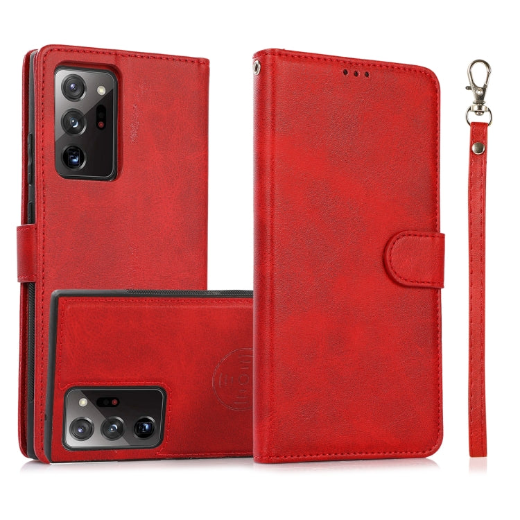 Calf Texture 2 in 1 Detachable Magnetic Back Cover Horizontal Flip Leather Case with Holder & Card Slots & Wallet & Photo Frame, For Samsung Galaxy A51 5G, For Samsung Galaxy A52 5G / 4G, For Samsung Galaxy A70, For Samsung Galaxy A71                  ...