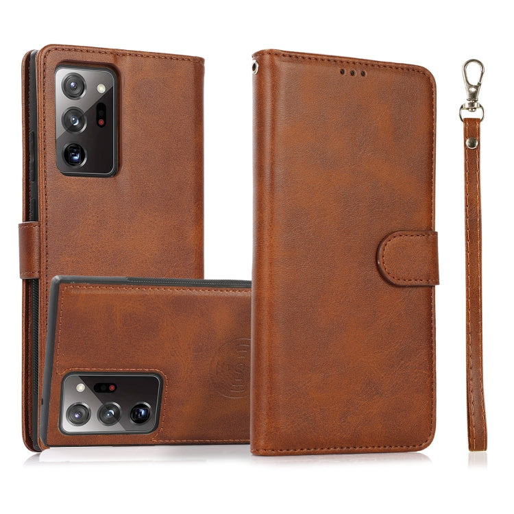 Calf Texture 2 in 1 Detachable Magnetic Back Cover Horizontal Flip Leather Case with Holder & Card Slots & Wallet & Photo Frame, For Samsung Galaxy A51 5G, For Samsung Galaxy A52 5G / 4G, For Samsung Galaxy A70, For Samsung Galaxy A71                  ...
