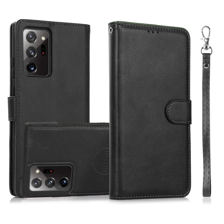 Calf Texture 2 in 1 Detachable Magnetic Back Cover Horizontal Flip Leather Case with Holder & Card Slots & Wallet & Photo Frame, For Samsung Galaxy A51 5G, For Samsung Galaxy A52 5G / 4G, For Samsung Galaxy A70, For Samsung Galaxy A71                  ...