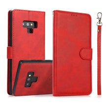 Load image into Gallery viewer, Calf Texture 2 in 1 Detachable Magnetic Back Cover Horizontal Flip Leather Case with Holder &amp; Card Slots &amp; Wallet &amp; Photo Frame, For Samsung Galaxy A51 5G, For Samsung Galaxy A52 5G / 4G, For Samsung Galaxy A70, For Samsung Galaxy A71                  ...