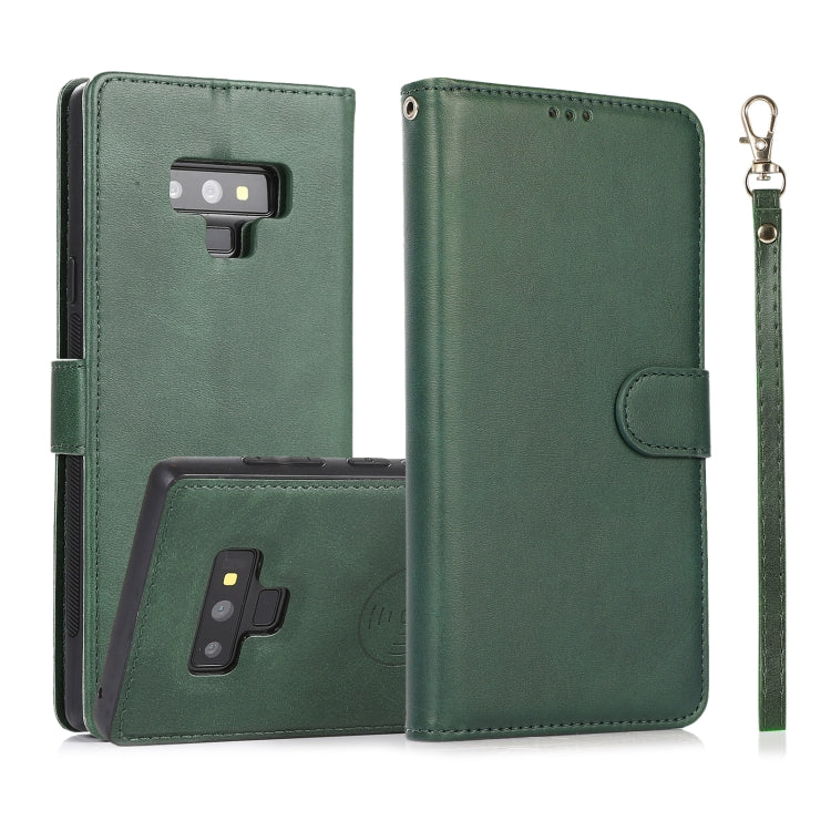 Calf Texture 2 in 1 Detachable Magnetic Back Cover Horizontal Flip Leather Case with Holder & Card Slots & Wallet & Photo Frame, For Samsung Galaxy A51 5G, For Samsung Galaxy A52 5G / 4G, For Samsung Galaxy A70, For Samsung Galaxy A71                  ...