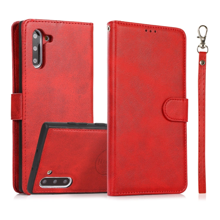 Calf Texture 2 in 1 Detachable Magnetic Back Cover Horizontal Flip Leather Case with Holder & Card Slots & Wallet & Photo Frame, For Samsung Galaxy Note10, For Samsung Galaxy Note10+, For Samsung Galaxy Note20, For Samsung Galaxy S10e                  ...
