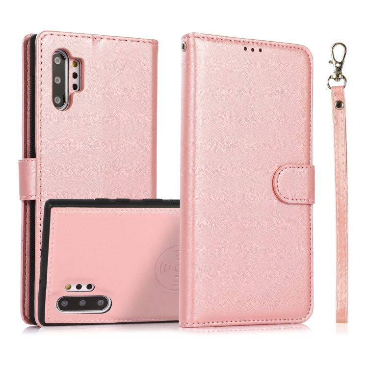 Calf Texture 2 in 1 Detachable Magnetic Back Cover Horizontal Flip Leather Case with Holder & Card Slots & Wallet & Photo Frame, For Samsung Galaxy Note10, For Samsung Galaxy Note10+, For Samsung Galaxy Note20, For Samsung Galaxy S10e                  ...