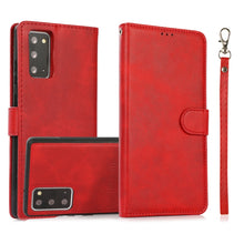 Load image into Gallery viewer, Calf Texture 2 in 1 Detachable Magnetic Back Cover Horizontal Flip Leather Case with Holder &amp; Card Slots &amp; Wallet &amp; Photo Frame, For Samsung Galaxy Note10, For Samsung Galaxy Note10+, For Samsung Galaxy Note20, For Samsung Galaxy S10e                  ...