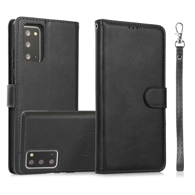 Calf Texture 2 in 1 Detachable Magnetic Back Cover Horizontal Flip Leather Case with Holder & Card Slots & Wallet & Photo Frame, For Samsung Galaxy Note10, For Samsung Galaxy Note10+, For Samsung Galaxy Note20, For Samsung Galaxy S10e                  ...