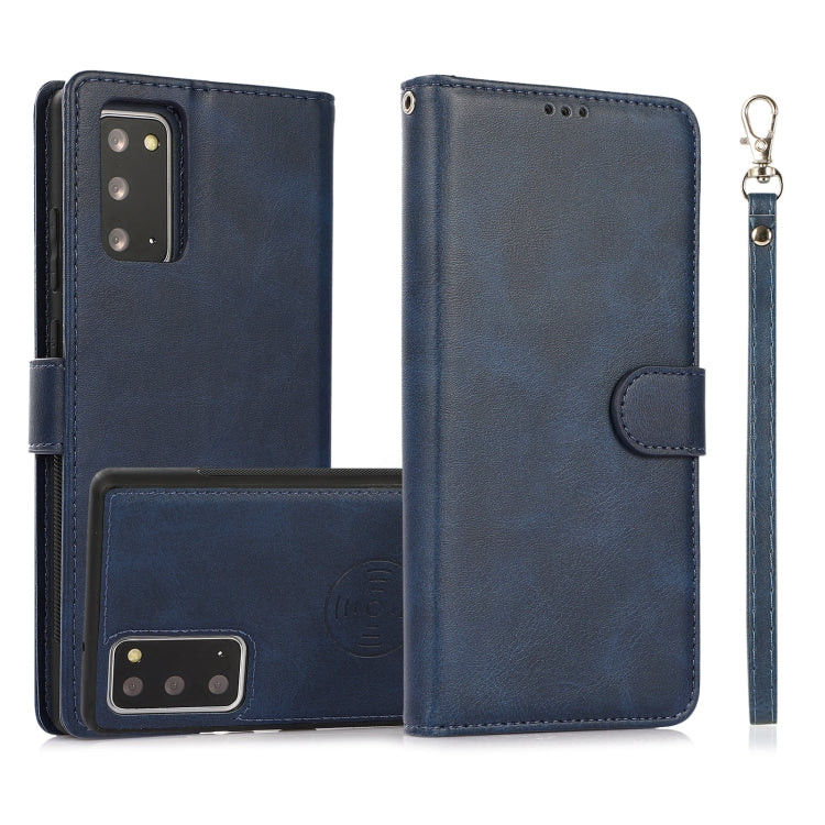 Calf Texture 2 in 1 Detachable Magnetic Back Cover Horizontal Flip Leather Case with Holder & Card Slots & Wallet & Photo Frame, For Samsung Galaxy Note10, For Samsung Galaxy Note10+, For Samsung Galaxy Note20, For Samsung Galaxy S10e                  ...