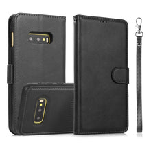Load image into Gallery viewer, Calf Texture 2 in 1 Detachable Magnetic Back Cover Horizontal Flip Leather Case with Holder &amp; Card Slots &amp; Wallet &amp; Photo Frame, For Samsung Galaxy Note10, For Samsung Galaxy Note10+, For Samsung Galaxy Note20, For Samsung Galaxy S10e                  ...