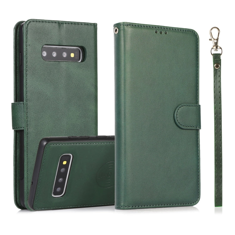 Calf Texture 2 in 1 Detachable Magnetic Back Cover Horizontal Flip Leather Case with Holder & Card Slots & Wallet & Photo Frame, For Samsung Galaxy Note10, For Samsung Galaxy Note10+, For Samsung Galaxy Note20, For Samsung Galaxy S10e                  ...