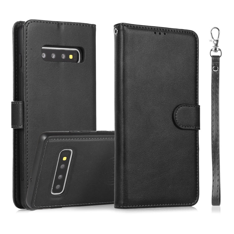 Calf Texture 2 in 1 Detachable Magnetic Back Cover Horizontal Flip Leather Case with Holder & Card Slots & Wallet & Photo Frame, For Samsung Galaxy Note10, For Samsung Galaxy Note10+, For Samsung Galaxy Note20, For Samsung Galaxy S10e                  ...