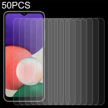 Load image into Gallery viewer, 50 PCS 0.26mm 9H 2.5D Tempered Glass Film, For OnePlus Nord CE 5G / Nord CE 2 5G (50 PCS), For Samsung Galaxy A22 4G (50 PCS), For Samsung Galaxy A22 5G  (50 PCS), For Samsung Galaxy S21 FE 5G (50 PCS)