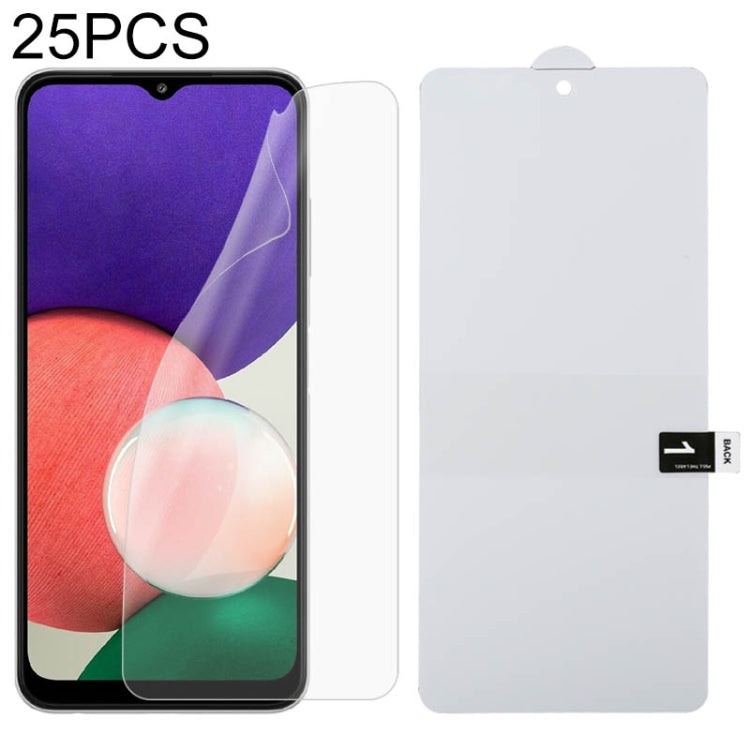 25 PCS Full Screen Protector Explosion-proof Front Hydrogel Film