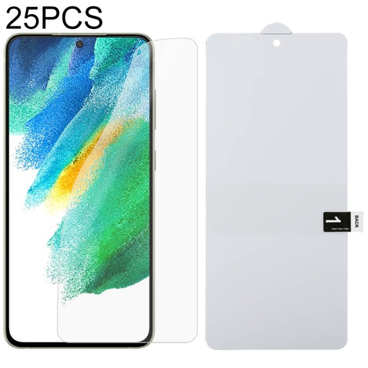 25 PCS Full Screen Protector Explosion-proof Front Hydrogel Film