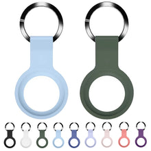 Load image into Gallery viewer, Mutural Liquid Silicone Protective Case with Key Ring for AirTag