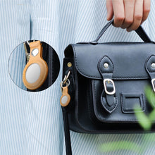 Load image into Gallery viewer, Mutural PU Leather Protective Case with Key Ring for AirTag
