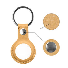 Load image into Gallery viewer, Mutural PU Leather Protective Case with Key Ring for AirTag