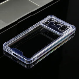 Four-corner Shockproof Transparent TPU + PC Protective Case, For Xiaomi Mi 11 Ultra, For Xiaomi Mi 11, For Xiaomi Mi 11 Lite
