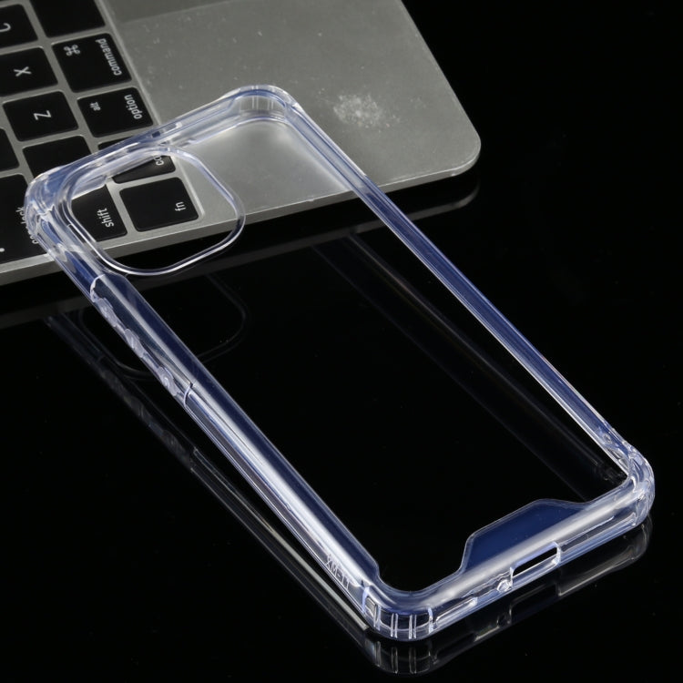 Four-corner Shockproof Transparent TPU + PC Protective Case, For Xiaomi Mi 11 Ultra, For Xiaomi Mi 11, For Xiaomi Mi 11 Lite