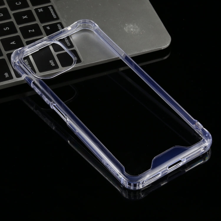 Four-corner Shockproof Transparent TPU + PC Protective Case, For Xiaomi Mi 11 Ultra, For Xiaomi Mi 11, For Xiaomi Mi 11 Lite