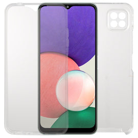 PC+TPU Ultra-thin Double-sided Full Coverage Transparent Soft Case, For Samsung Galaxy A22 5G, For Samsung Galaxy A82 5G
