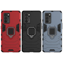Load image into Gallery viewer, Shockproof PC + TPU Protective Case with Magnetic Ring Holder, For OPPO Reno6 Pro 5G, For OPPO Reno6 Pro+ 5G, For OPPO Reno6 5G, For Xiaomi Redmi Note 10 Pro 5G, For Honor Play 5T
