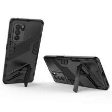Load image into Gallery viewer, Punk Armor 2 in 1 PC + TPU Shockproof Case with Invisible Holder, For OPPO Reno6 Pro 5G, For OPPO Reno6 5G, For Xiaomi Redmi Note 10 Pro 5G, For Samsung Galaxy M12