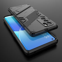 Load image into Gallery viewer, Punk Armor 2 in 1 PC + TPU Shockproof Case with Invisible Holder, For OPPO Reno6 Pro 5G, For OPPO Reno6 5G, For Xiaomi Redmi Note 10 Pro 5G, For Samsung Galaxy M12