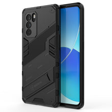 Load image into Gallery viewer, Punk Armor 2 in 1 PC + TPU Shockproof Case with Invisible Holder, For OPPO Reno6 Pro 5G, For OPPO Reno6 5G, For Xiaomi Redmi Note 10 Pro 5G, For Samsung Galaxy M12