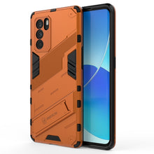 Load image into Gallery viewer, Punk Armor 2 in 1 PC + TPU Shockproof Case with Invisible Holder, For OPPO Reno6 Pro 5G, For OPPO Reno6 5G, For Xiaomi Redmi Note 10 Pro 5G, For Samsung Galaxy M12