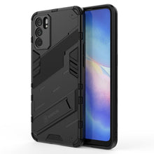 Load image into Gallery viewer, Punk Armor 2 in 1 PC + TPU Shockproof Case with Invisible Holder, For OPPO Reno6 Pro 5G, For OPPO Reno6 5G, For Xiaomi Redmi Note 10 Pro 5G, For Samsung Galaxy M12