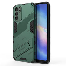 Load image into Gallery viewer, Punk Armor 2 in 1 PC + TPU Shockproof Case with Invisible Holder, For OPPO Reno6 Pro 5G, For OPPO Reno6 5G, For Xiaomi Redmi Note 10 Pro 5G, For Samsung Galaxy M12