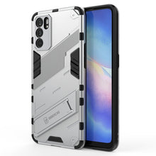 Load image into Gallery viewer, Punk Armor 2 in 1 PC + TPU Shockproof Case with Invisible Holder, For OPPO Reno6 Pro 5G, For OPPO Reno6 5G, For Xiaomi Redmi Note 10 Pro 5G, For Samsung Galaxy M12