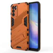 Load image into Gallery viewer, Punk Armor 2 in 1 PC + TPU Shockproof Case with Invisible Holder, For OPPO Reno6 Pro 5G, For OPPO Reno6 5G, For Xiaomi Redmi Note 10 Pro 5G, For Samsung Galaxy M12