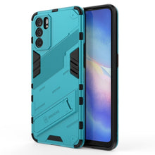 Load image into Gallery viewer, Punk Armor 2 in 1 PC + TPU Shockproof Case with Invisible Holder, For OPPO Reno6 Pro 5G, For OPPO Reno6 5G, For Xiaomi Redmi Note 10 Pro 5G, For Samsung Galaxy M12