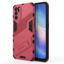Load image into Gallery viewer, Punk Armor 2 in 1 PC + TPU Shockproof Case with Invisible Holder, For OPPO Reno6 Pro 5G, For OPPO Reno6 5G, For Xiaomi Redmi Note 10 Pro 5G, For Samsung Galaxy M12
