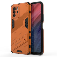 Load image into Gallery viewer, Punk Armor 2 in 1 PC + TPU Shockproof Case with Invisible Holder, For OPPO Reno6 Pro 5G, For OPPO Reno6 5G, For Xiaomi Redmi Note 10 Pro 5G, For Samsung Galaxy M12