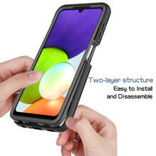 Load image into Gallery viewer, Starry Sky Solid Color Series Shockproof PC + TPU Case, For Samsung Galaxy A22 4G