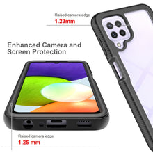 Load image into Gallery viewer, Starry Sky Solid Color Series Shockproof PC + TPU Case, For Samsung Galaxy A22 4G