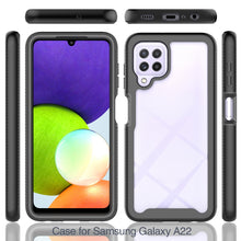 Load image into Gallery viewer, Starry Sky Solid Color Series Shockproof PC + TPU Case, For Samsung Galaxy A22 4G