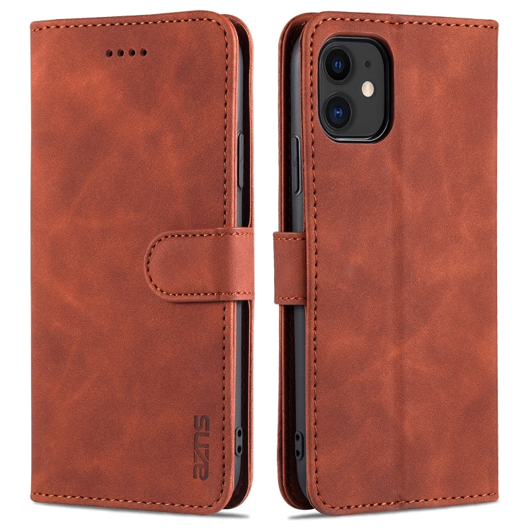 AZNS Skin Feel Calf Texture Horizontal Flip Leather Case with Card Slots & Holder & Wallet, For iPhone 11 Pro, For iPhone 11, For iPhone 11 Pro Max, For iPhone XS / X, For iPhone XS Max, For iPhone XR