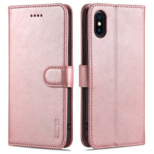 Load image into Gallery viewer, AZNS Skin Feel Calf Texture Horizontal Flip Leather Case with Card Slots &amp; Holder &amp; Wallet, For iPhone 11 Pro, For iPhone 11, For iPhone 11 Pro Max, For iPhone XS / X, For iPhone XS Max, For iPhone XR