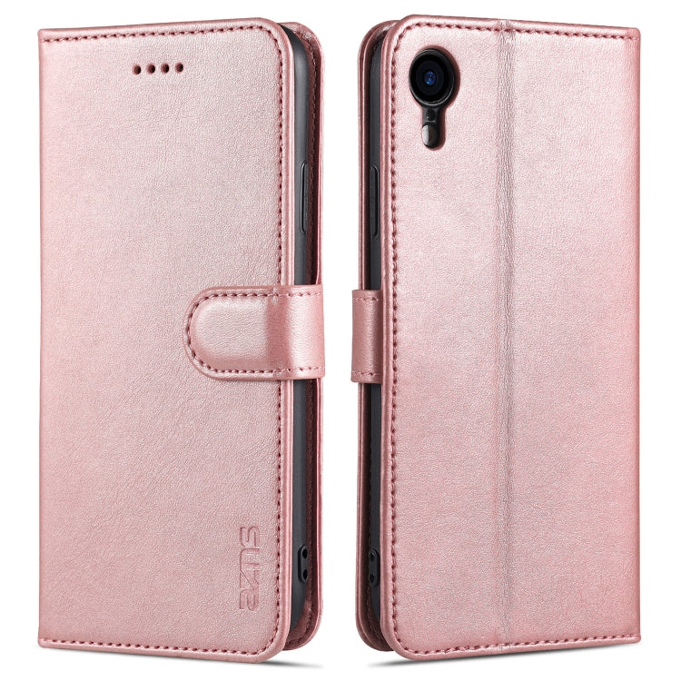 AZNS Skin Feel Calf Texture Horizontal Flip Leather Case with Card Slots & Holder & Wallet, For iPhone 11 Pro, For iPhone 11, For iPhone 11 Pro Max, For iPhone XS / X, For iPhone XS Max, For iPhone XR