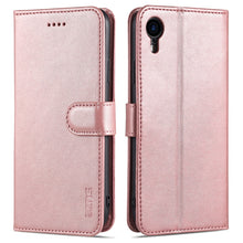 Load image into Gallery viewer, AZNS Skin Feel Calf Texture Horizontal Flip Leather Case with Card Slots &amp; Holder &amp; Wallet, For iPhone 11 Pro, For iPhone 11, For iPhone 11 Pro Max, For iPhone XS / X, For iPhone XS Max, For iPhone XR
