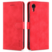 Load image into Gallery viewer, AZNS Skin Feel Calf Texture Horizontal Flip Leather Case with Card Slots &amp; Holder &amp; Wallet, For iPhone 11 Pro, For iPhone 11, For iPhone 11 Pro Max, For iPhone XS / X, For iPhone XS Max, For iPhone XR