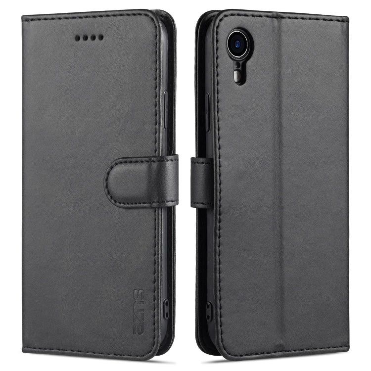 AZNS Skin Feel Calf Texture Horizontal Flip Leather Case with Card Slots & Holder & Wallet, For iPhone 11 Pro, For iPhone 11, For iPhone 11 Pro Max, For iPhone XS / X, For iPhone XS Max, For iPhone XR