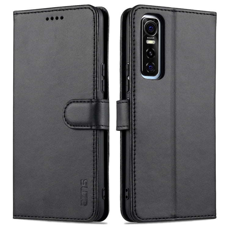 AZNS Skin Feel Calf Texture Horizontal Flip Leather Case with Card Slots & Holder & Wallet, For Xiaomi Mi 11, For vivo Y73s / S7e, For OPPO A15 / A35 4G