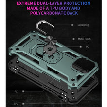 Load image into Gallery viewer, Shockproof TPU + PC Protective Case with 360 Degree Rotating Holder, For iPhone 13 mini, For iPhone 13, For iPhone 13 Pro, For iPhone 13 Pro Max