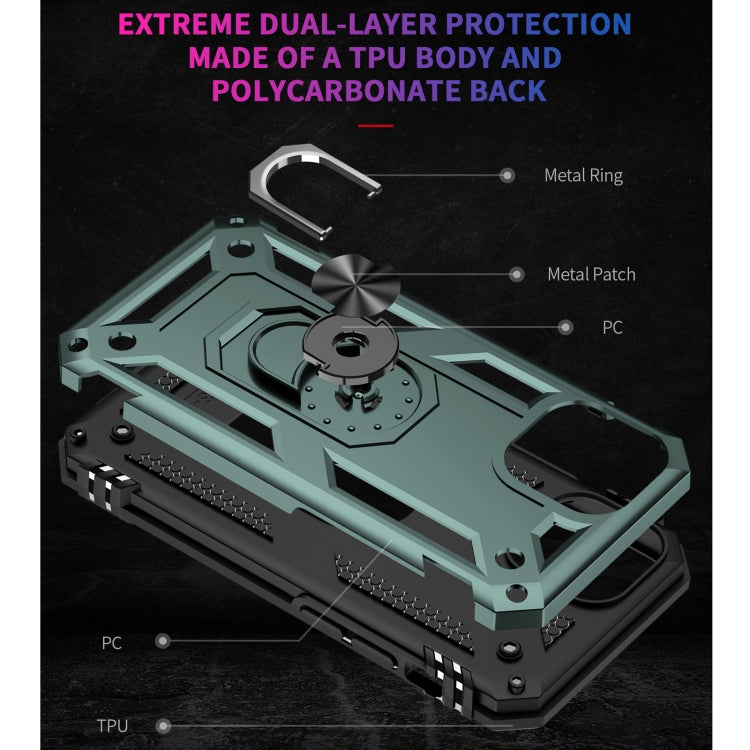 Shockproof TPU + PC Protective Case with 360 Degree Rotating Holder, For iPhone 13, For iPhone 13 mini, For iPhone 13 Pro, For iPhone 13 Pro Max